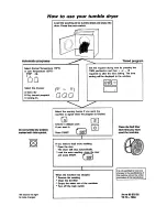 Preview for 12 page of Asko 7703 - Quick Start Manual