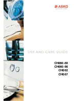 Preview for 1 page of Asko CH067 Use And Care Manual