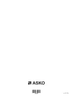 Preview for 52 page of Asko CI9672W Instructions For Use Manual