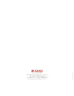 Preview for 24 page of Asko D1706 Brochure & Specs