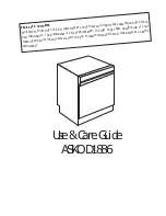 Asko D1886 Use And Care Manual preview