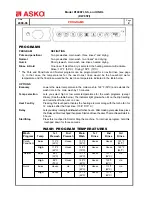 Preview for 2 page of Asko D1996FI Service Manual