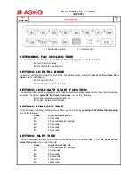 Preview for 3 page of Asko D1996FI Service Manual