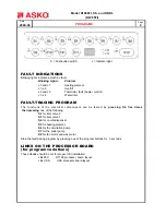 Preview for 4 page of Asko D1996FI Service Manual