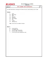 Preview for 7 page of Asko D1996FI Service Manual