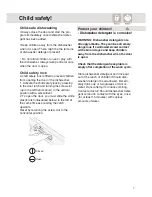 Предварительный просмотр 7 страницы Asko D3111 Use And Care Manual