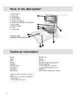 Предварительный просмотр 8 страницы Asko D3111 Use And Care Manual