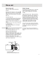 Preview for 21 page of Asko D3132XL Use And Care Manual