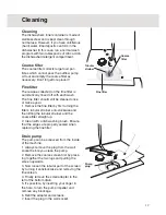 Предварительный просмотр 19 страницы Asko D3152 Use And Care Manual