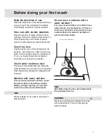 Preview for 5 page of Asko D3152XL Use And Care Manual