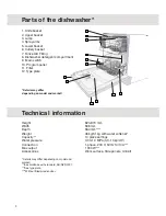 Предварительный просмотр 8 страницы Asko D3230 Use And Care Manual