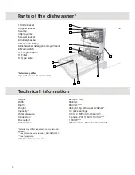 Предварительный просмотр 8 страницы Asko D3231 Use And Care Manual