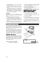 Preview for 12 page of Asko D3251 Use And Care Manual