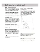 Preview for 4 page of Asko D3530XL Use And Care Manual