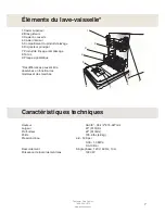 Предварительный просмотр 7 страницы Asko D5110 (French) Mode D'Emploi