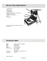 Предварительный просмотр 6 страницы Asko D5220 Operating Instructions Manual