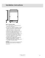 Предварительный просмотр 27 страницы Asko D5223 Operating Instructions Manual