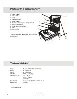 Preview for 6 page of Asko D5233 Operating Instructions Manual