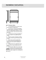 Preview for 28 page of Asko D5233 Operating Instructions Manual