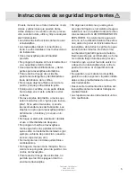 Предварительный просмотр 5 страницы Asko D5253 (Spanish) Instrucciones De Funcionamiento