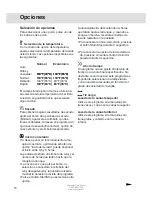 Предварительный просмотр 16 страницы Asko D5253 (Spanish) Instrucciones De Funcionamiento