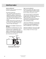 Предварительный просмотр 22 страницы Asko D5253 (Spanish) Instrucciones De Funcionamiento