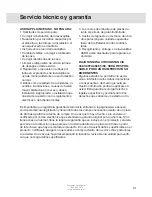 Предварительный просмотр 31 страницы Asko D5253 (Spanish) Instrucciones De Funcionamiento