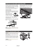 Предварительный просмотр 9 страницы Asko D5424ADA S Installation Instructions Manual