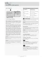 Preview for 7 page of Asko D5424XL B Operating Instructions Manual