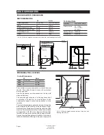 Предварительный просмотр 4 страницы Asko D5424XLS Installation Instructions Manual