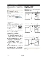 Предварительный просмотр 7 страницы Asko D5424XLS Installation Instructions Manual