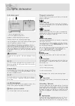 Preview for 7 page of Asko D5456 Operating Instructions Manual