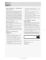 Preview for 20 page of Asko D5459XLSOF Operating Instructions Manual