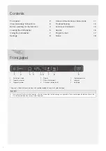 Preview for 2 page of Asko D5526XLFI Operating Instructions Manual