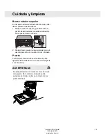 Preview for 25 page of Asko D5534 (Spanish) Instrucciones De Operación