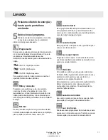 Preview for 17 page of Asko D5554 (Spanish) Instrucciones De Operación