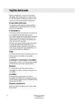 Preview for 12 page of Asko D5624 (Spanish) Instrucciones De Operación