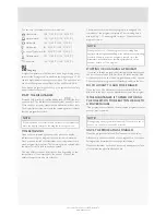 Preview for 9 page of Asko D5628XXLS Operating Instructions Manual