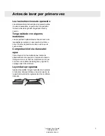 Preview for 3 page of Asko D5634 (Spanish) Instrucciones De Operación