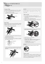 Предварительный просмотр 12 страницы Asko D5636XLHS Operating Instructions Manual