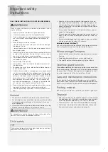 Preview for 3 page of Asko D5636XXL Operating Instructions Manual