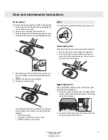 Предварительный просмотр 21 страницы Asko D5638 Operating Instructions Manual