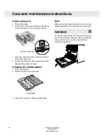 Preview for 28 page of Asko D5894 Operating Instructions Manual