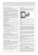 Предварительный просмотр 10 страницы Asko D5896XXLFI Operation Instructions Manual