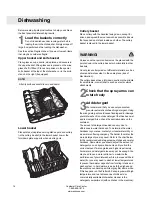 Preview for 14 page of Asko D5954 Operating Instructions Manual