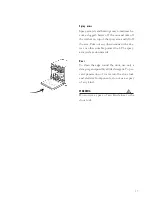 Предварительный просмотр 17 страницы Asko D6 Use And Care Manual