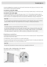 Предварительный просмотр 39 страницы Asko DBI253IB.BS.AU Operating Instructions Manual