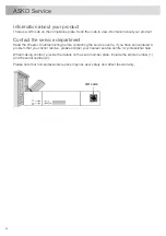 Предварительный просмотр 42 страницы Asko DBI253IB.BS.AU Operating Instructions Manual