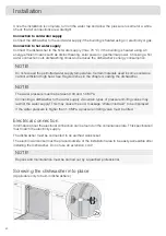 Предварительный просмотр 40 страницы Asko DBI653IB.BS.AU Operating Instructions Manual