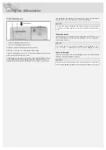 Preview for 9 page of Asko DBI654IB Operating Instructions Manual